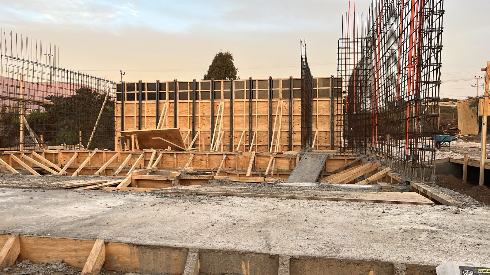 Estructura y obra civil en proyecto Guanaqueros, etapa 2